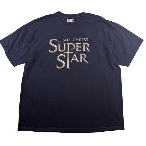 Hanes Other - Vintage Jesus Christ Super Star 1996 Official 90's London Play T-Shirt‎ Size XL